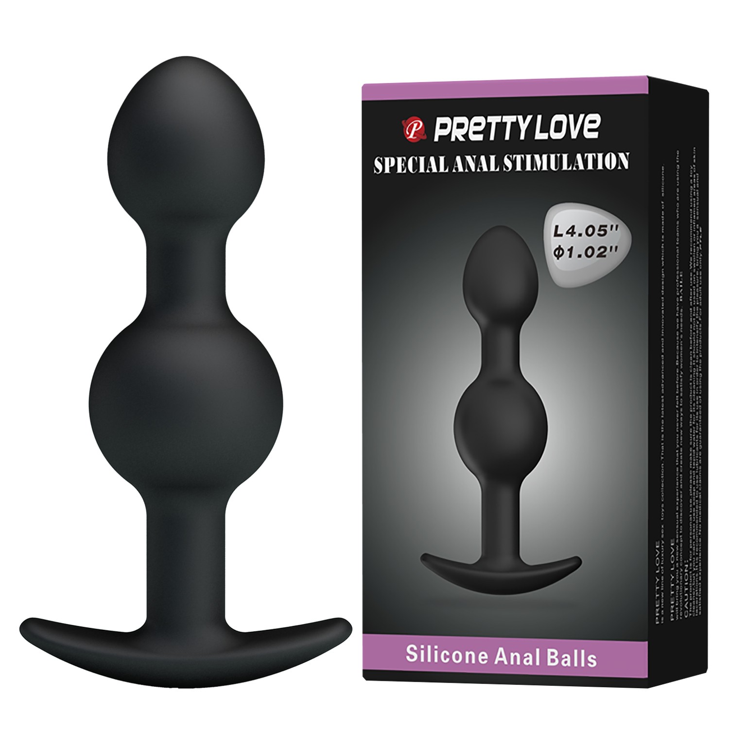 104-cm-cift-bilyeli-bogumlu-silikon-anal-plug-01 10,4 cm Çift Bilyeli Boğumlu Silikon Anal Plug - Görsel 1
