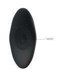 12 Fonksiyon 10,4 cm Titreşimli Silikon Anal Plug - Görsel 5