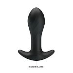 12 Fonksiyon 10,4 cm Titreşimli Silikon Anal Plug - Görsel 6
