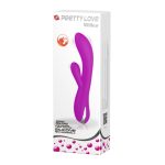 12 Fonksiyonlu Isıtmalı USB Şarjlı Çift Uçlu Rabbit Vibratör - Wilbur - Görsel 10