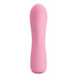 12 Fonksiyonlu USB Şarjlı G-Spot Vibratör - Alice (Pembe) - Görsel 3