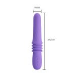 12 Fonksiyonlu USB Şarjlı İleri Geri Hareketli Vibratör - Susie (Mor) - Görsel 10