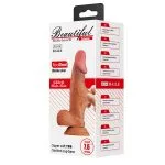 19,4 cm Çift Katmanlı Gerçekçi Belden Bağlamalı Dildo Penis – Zebulon - Görsel 9
