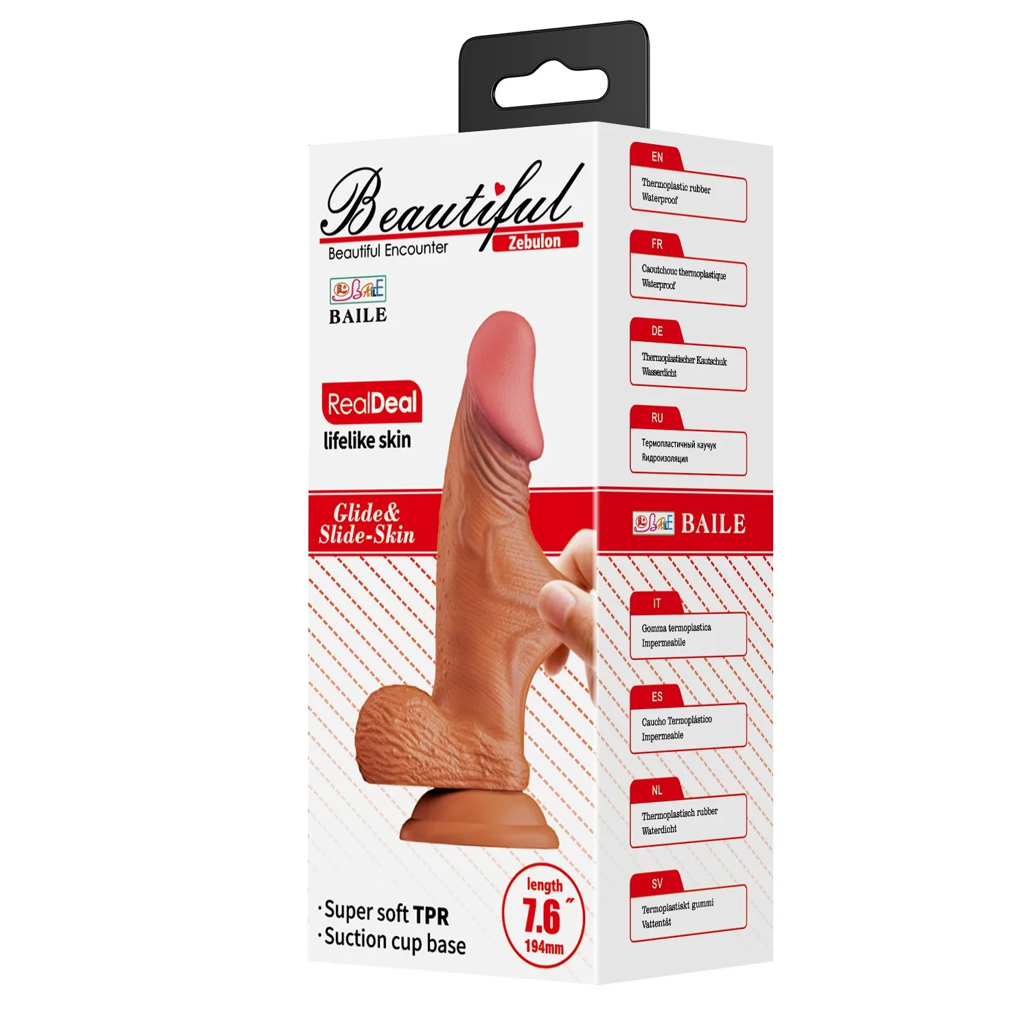 19,4 cm Çift Katmanlı Gerçekçi Belden Bağlamalı Dildo Penis – Zebulon - Görsel 9