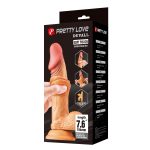 19,4 cm Çift Katmanlı Kıkırdak Yapılı Gerçekçi Belden Bağlamalı Dildo Penis - Duvall - Görsel 10