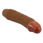 19,5 cm Realistik Güçlü Titreşimli Melez Dildo Penis - Görsel 7