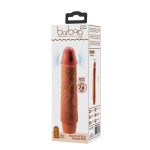 19,5 cm Realistik Güçlü Titreşimli Melez Dildo Penis - Görsel 12
