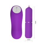 20 Fonksiyonlu Uzaktan Kumandalı Titreşimli Mini Vibratör Yumurta - Kaia - Görsel 7