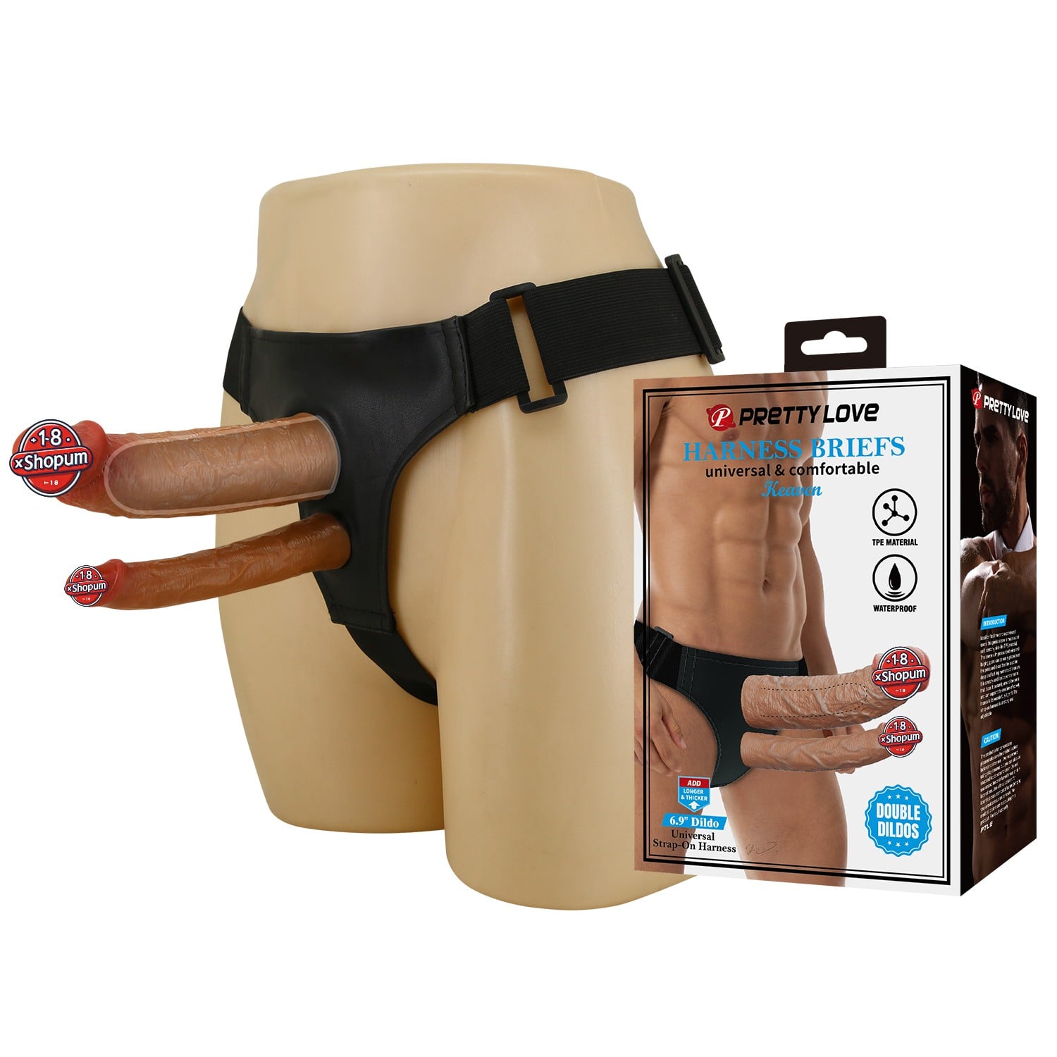 215-cm-belden-baglamali-cift-dildolu-ici-bos-strapon-penis-01-xshopum 17,5 cm Belden Bağlamalı Çift Dildolu İçi Boş Strapon Penis - Görsel 1