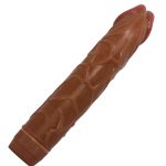22,5 cm Damarlı Realistik Güçlü Titreşimli Melez Dildo Penis - Görsel 4