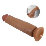 25 cm SoftSkin Melez Realistik Vantuzlu Dildo Penis - Görsel 8