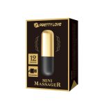 Altın Serisi – 12 Fonksiyonlu USB Şarjlı Mini Vibrating - Görsel 9