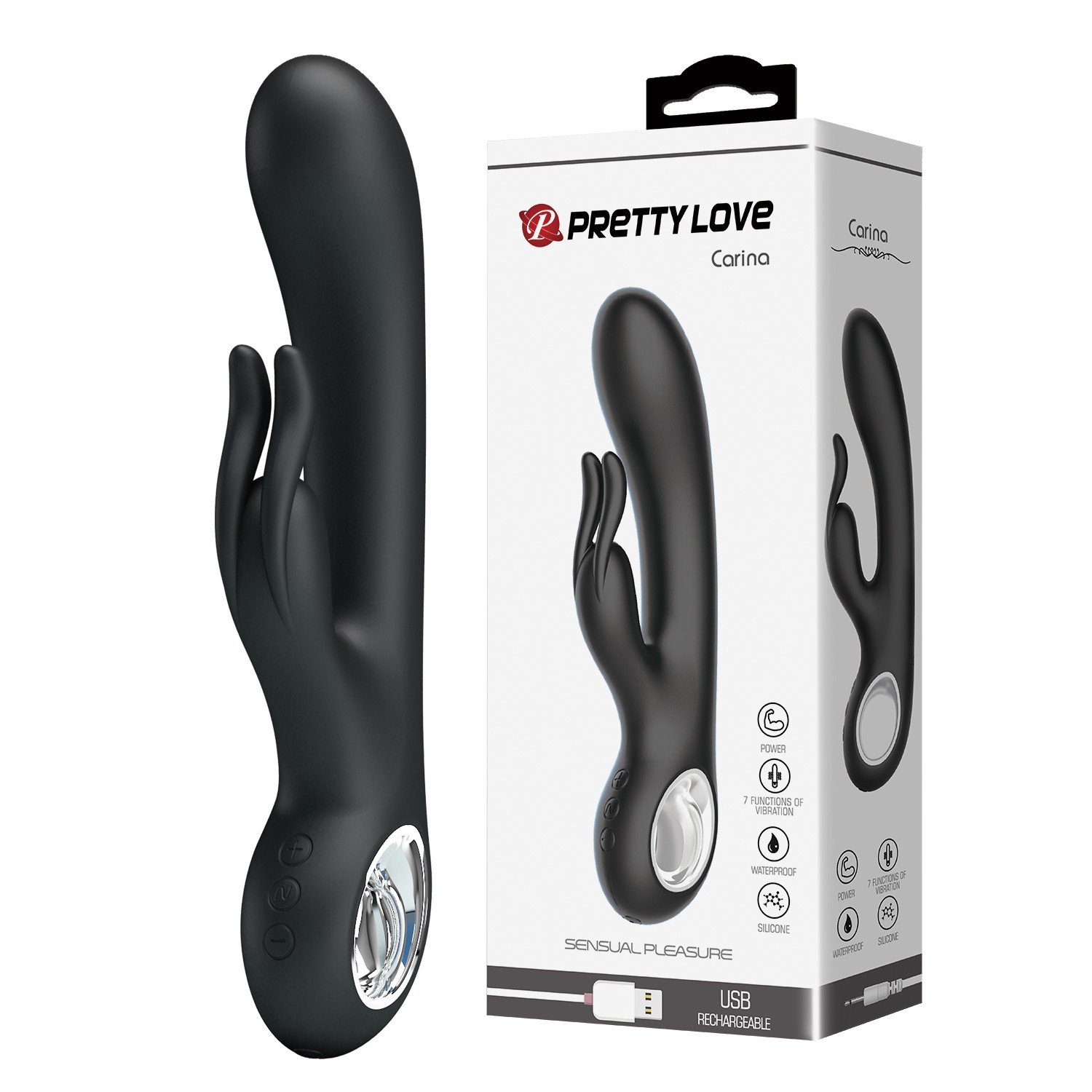 usb-sarjli-7-titresim-modlu-ve-isitma-fonksiyonlu-rabbit-vibrator-carina-01 USB Şarjlı 7 Titreşim Modlu ve Isıtma Fonksiyonlu Rabbit Vibratör - Carina - Görsel 1