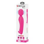 USB Şarjlı Silikon Masaj Wand Vibratör - Curtis (Pembe) - Görsel 10