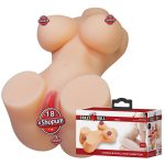 1.9 kg Soft Skin Çift Girişli Göğüslü Torso Mastürbatör – Hetty