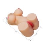 1.9 kg Soft Skin Çift Girişli Göğüslü Torso Mastürbatör – Hetty - Görsel 9