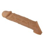 1 cm Premium Uzatmalı Halkalı Gerçekçi Penis Kılıfı – Lionel - Görsel 3