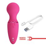 10 Fonksiyonlu Manyetik Şarjlı Mini Masaj Vibratörü – Dwayne (Pembe) - Görsel 8