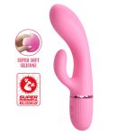 10 Fonksiyonlu Süper Güçlü G-Nokta Klitoris Vibratörü – Marski (Pembe) - Görsel 2