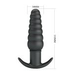 10 Fonksiyonlu Titreşimli Silikon Anal Plug – Aeolis - Görsel 8