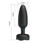 10 Fonksiyonlu USB Şarjlı Titreşimli İleri Geri Hareketli LED Işıklı Anal Plug – Tarion - Görsel 8