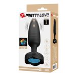 10 Fonksiyonlu USB Şarjlı Titreşimli İleri Geri Hareketli LED Işıklı Anal Plug – Tarion - Görsel 9