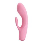 12 Fonksiyonlu Hafızalı USB Şarjlı G-Nokta ve Klitoris Vibratörü – Tim (Pembe) - Görsel 3
