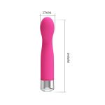 12 Fonksiyonlu IPX7 Su Geçirmez G-Spot Vibratör – John (Pembe) - Görsel 8