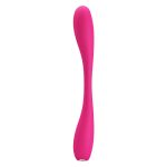 12 Fonksiyonlu Titreşimli Bükülebilir G-Spot & Klitoris Uyarıcılı Vibratör – Yedda (Pembe) - Görsel 4