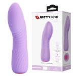 12 Fonksiyonlu USB Şarjlı Mini Vibratör – Lina (Lila)