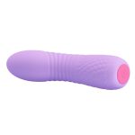 12 Fonksiyonlu USB Şarjlı Mini Vibratör – Lina (Lila) - Görsel 4