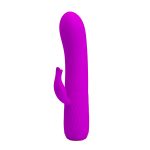 12 Fonksiyonlu USB Şarjlı Rabbit Vibratör – Omar (Mor) - Görsel 2
