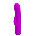 12 Fonksiyonlu USB Şarjlı Rabbit Vibratör – Omar (Mor) - Görsel 3