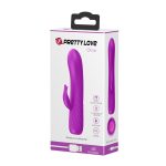 12 Fonksiyonlu USB Şarjlı Rabbit Vibratör – Omar (Mor) - Görsel 6