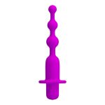 12 Fonksiyonlu USB Şarjlı Silikon Titreşimli Anal Boncuk – Hermosa - Görsel 2