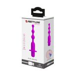 12 Fonksiyonlu USB Şarjlı Silikon Titreşimli Anal Boncuk – Hermosa - Görsel 10