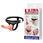 15.7 cm Belden Bağlamalı Gerçekçi Strap-On – Ultra Harness - Görsel 2