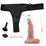 15.7 cm Belden Bağlamalı Gerçekçi Strap-On – Ultra Passionate - Görsel 7