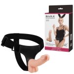 18.5 cm Belden Bağlamalı Gerçekçi Strap-On – Yvette - Görsel 2