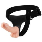 18.5 cm Belden Bağlamalı Gerçekçi Strap-On – Yvette - Görsel 3