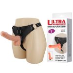 18 cm Belden Bağlamalı Gerçekçi Strap-On – Ultra Harness - Görsel 2