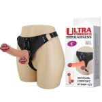 18 cm Belden Bağlamalı Gerçekçi Strap-On – Ultra Harness