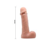 18 cm Belden Bağlamalı Gerçekçi Strap-On – Ultra Harness - Görsel 7