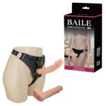 19.8 cm & 15 cm Belden Bağlamalı Çift Dildolu Strap-On - Görsel 2