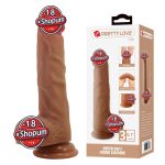 20,6 cm Süper Yumuşak Gerçekçi Silikon Dildo Penis – Lisle