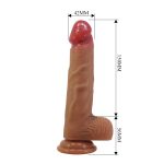 20,6 cm Süper Yumuşak Gerçekçi Silikon Dildo Penis – Lisle - Görsel 8