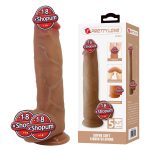 23,5 cm Süper Yumuşak Gerçekçi Silikon Dildo Penis – Orton