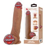 25,5 cm Süper Yumuşak Gerçekçi Silikon Dildo Penis – Mendel