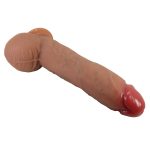 25,5 cm Süper Yumuşak Gerçekçi Silikon Dildo Penis – Mendel - Görsel 6