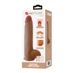 25,5 cm Süper Yumuşak Gerçekçi Silikon Dildo Penis – Mendel - Görsel 9
